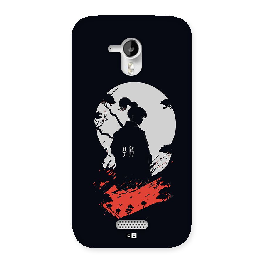 Japanese Warrior Back Case for Canvas HD A116
