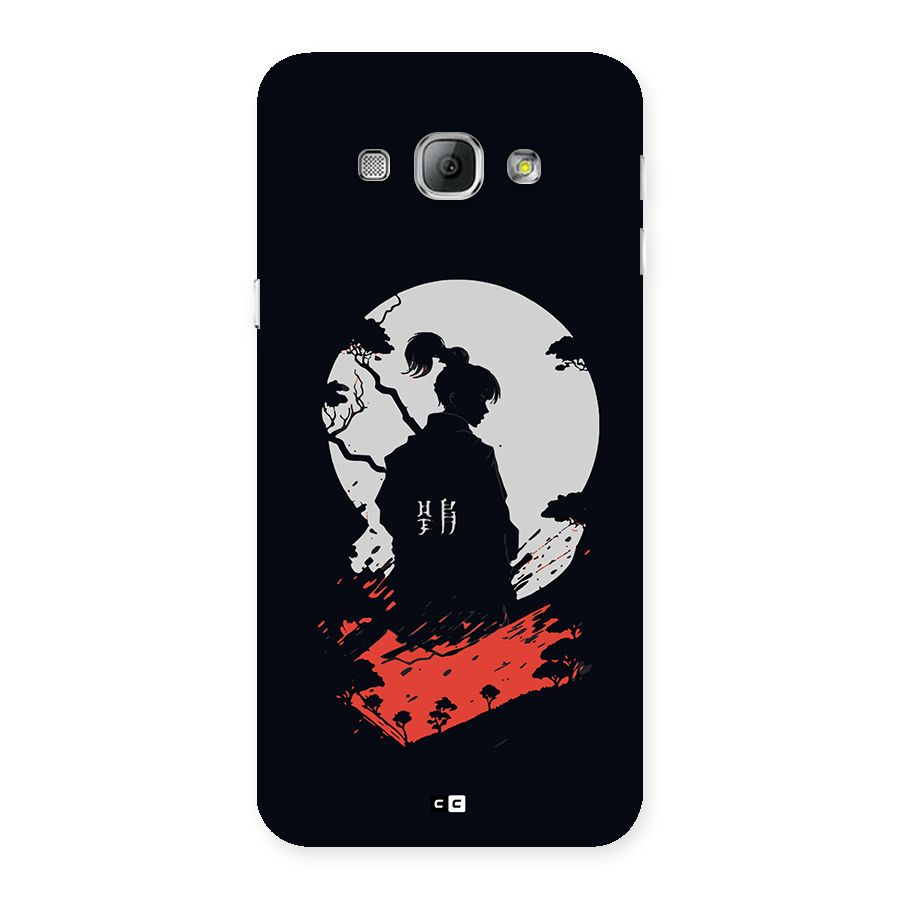 Japanese Warrior Back Case for Galaxy A8