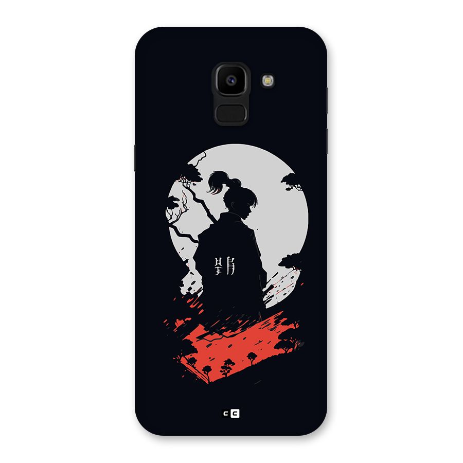 Japanese Warrior Back Case for Galaxy J6