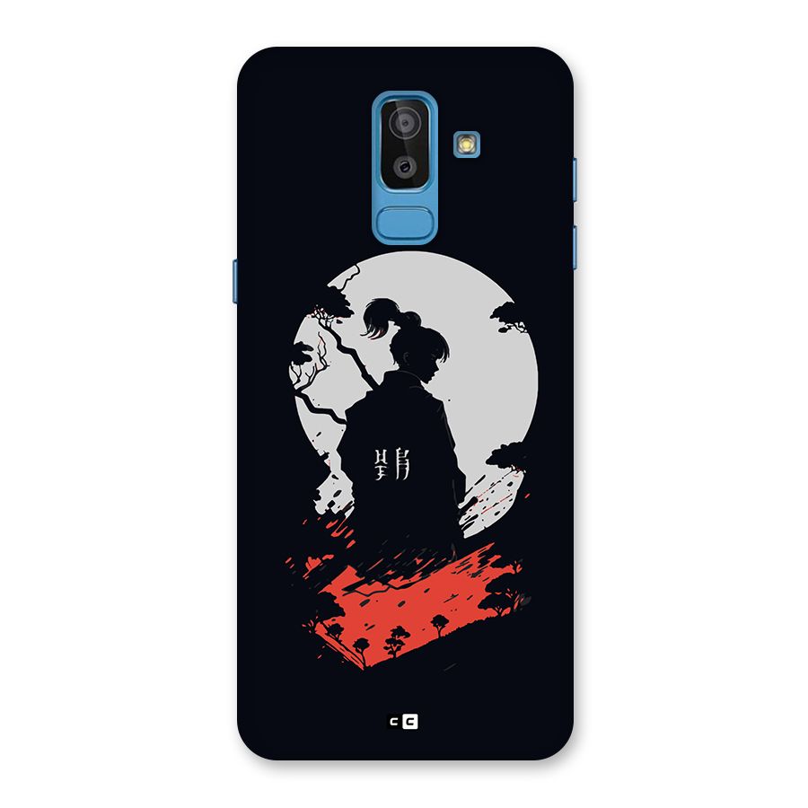 Japanese Warrior Back Case for Galaxy J8