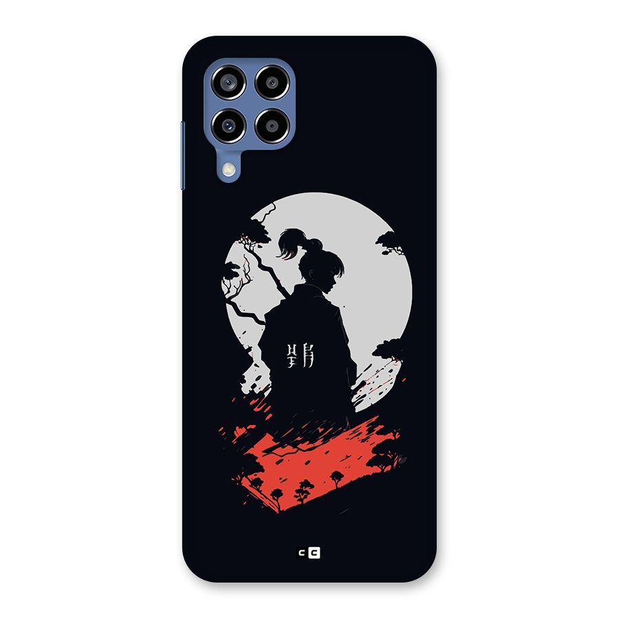 Japanese Warrior Back Case for Galaxy M53 5G