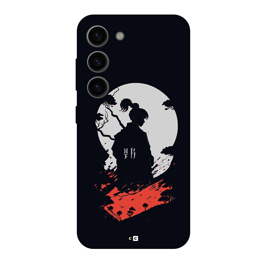 Japanese Warrior Back Case for Galaxy S23