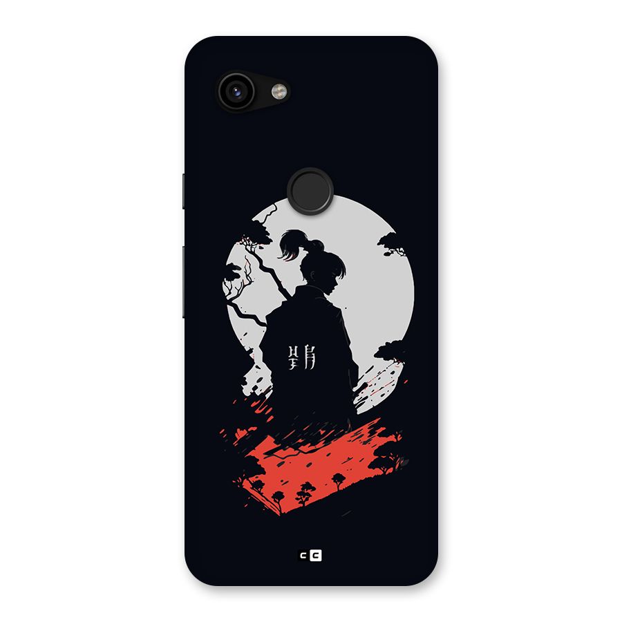 Japanese Warrior Back Case for Google Pixel 3a