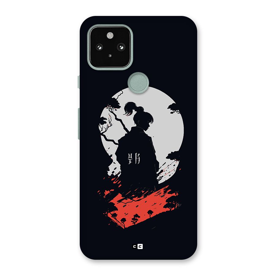 Japanese Warrior Back Case for Google Pixel 5