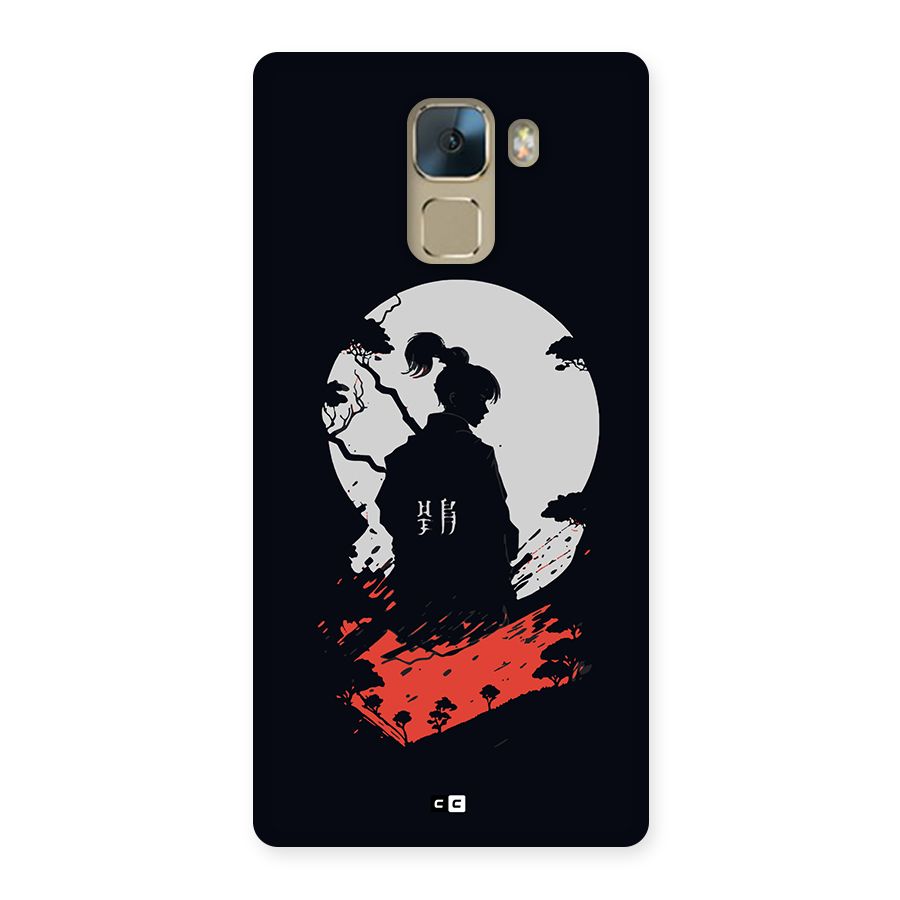 Japanese Warrior Back Case for Honor 7