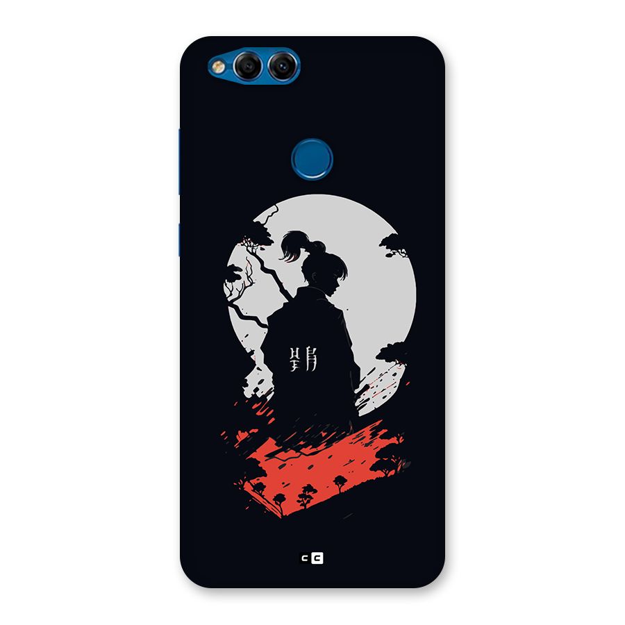 Japanese Warrior Back Case for Honor 7X