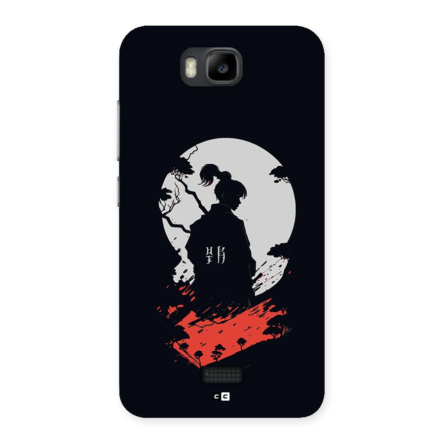 Japanese Warrior Back Case for Honor Bee