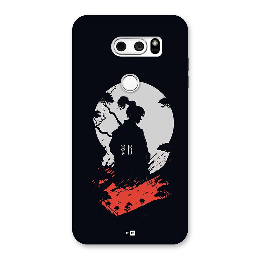 Japanese Warrior Back Case for LG V30