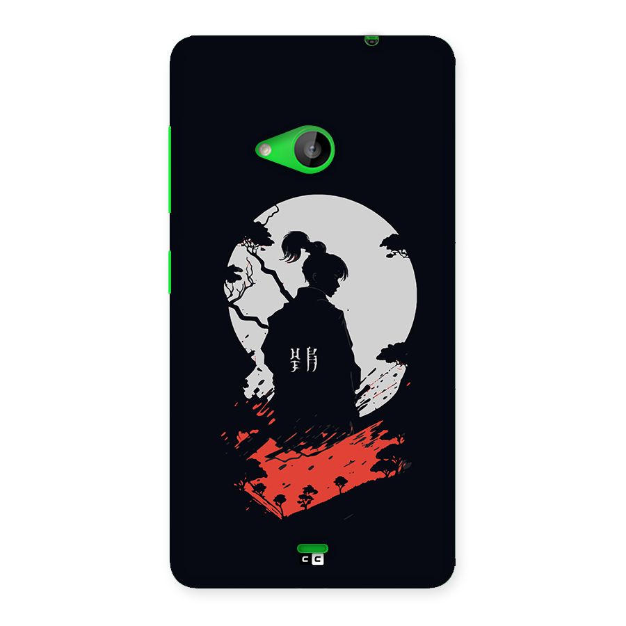 Japanese Warrior Back Case for Lumia 535