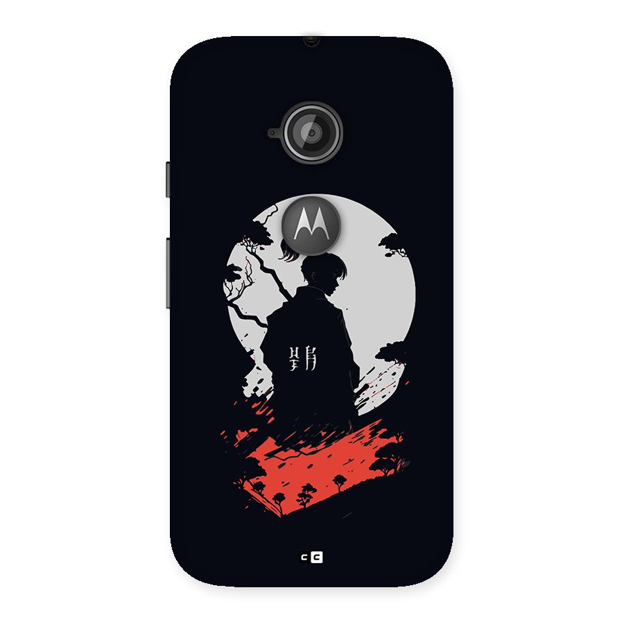 Japanese Warrior Back Case for Moto E 2nd Gen