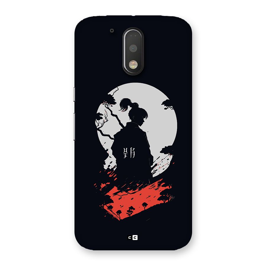 Japanese Warrior Back Case for Moto G4 Plus