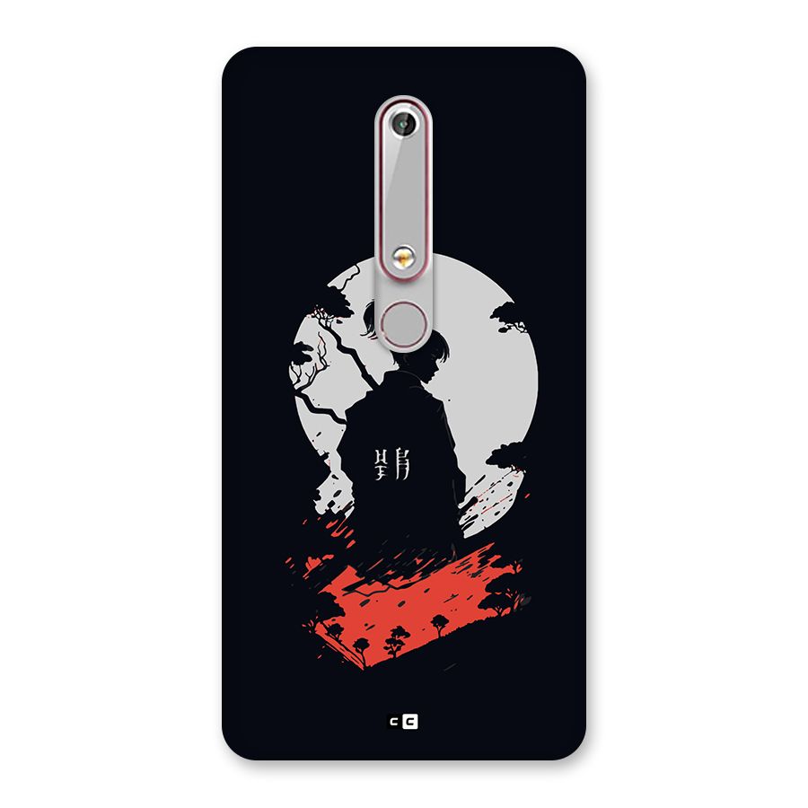 Japanese Warrior Back Case for Nokia 6.1