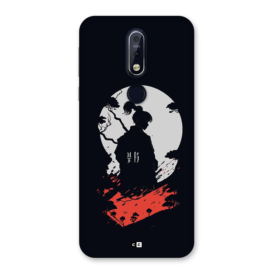 Japanese Warrior Back Case for Nokia 7.1