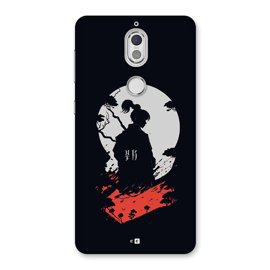 Japanese Warrior Back Case for Nokia 7