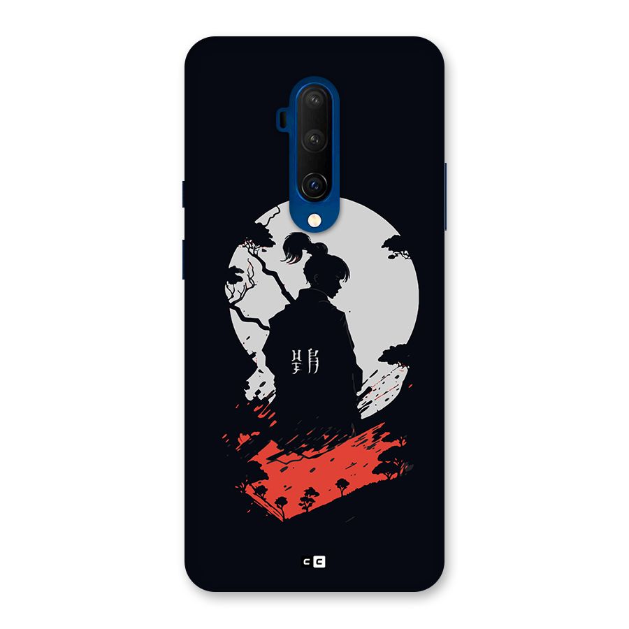 Japanese Warrior Back Case for OnePlus 7T Pro