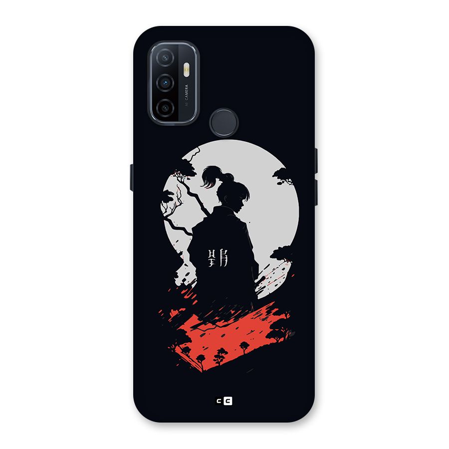 Japanese Warrior Back Case for Oppo A32