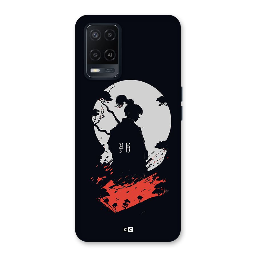 Japanese Warrior Back Case for Oppo A54