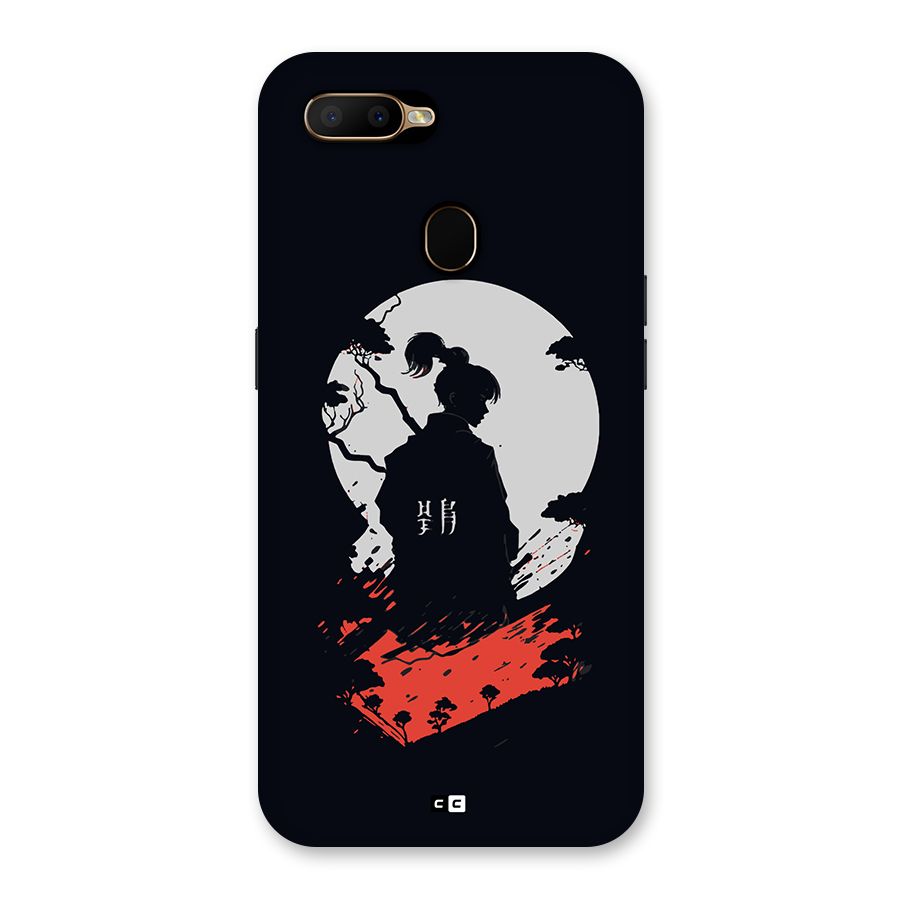 Japanese Warrior Back Case for Oppo A5s