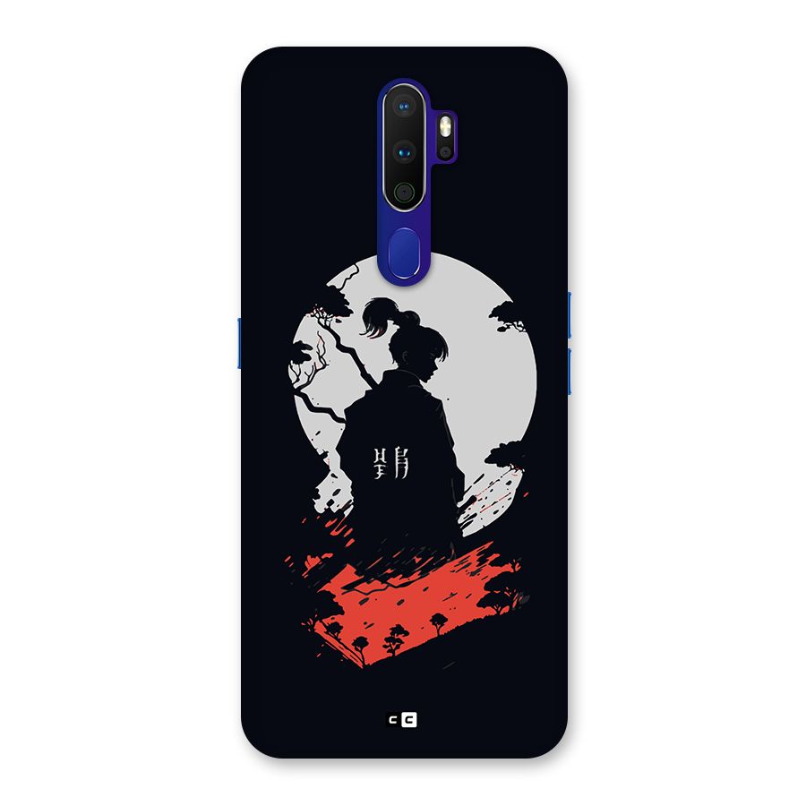 Japanese Warrior Back Case for Oppo A9 (2020)