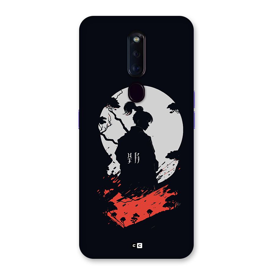 Japanese Warrior Back Case for Oppo F11 Pro