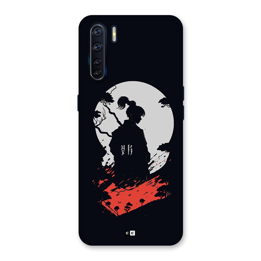 Japanese Warrior Back Case for Oppo F15