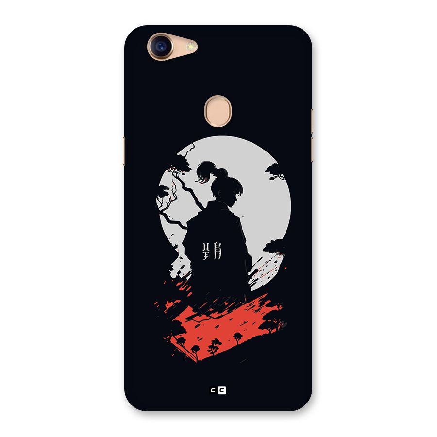 Japanese Warrior Back Case for Oppo F5