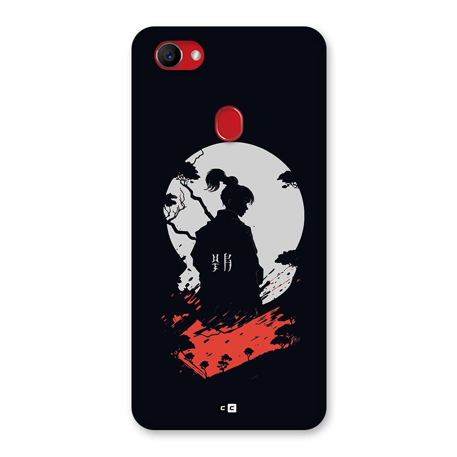 Japanese Warrior Back Case for Oppo F7