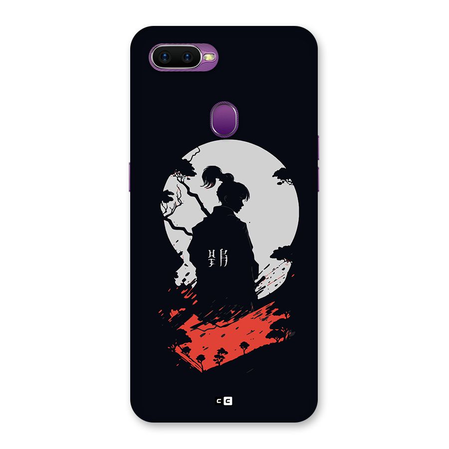 Japanese Warrior Back Case for Oppo F9