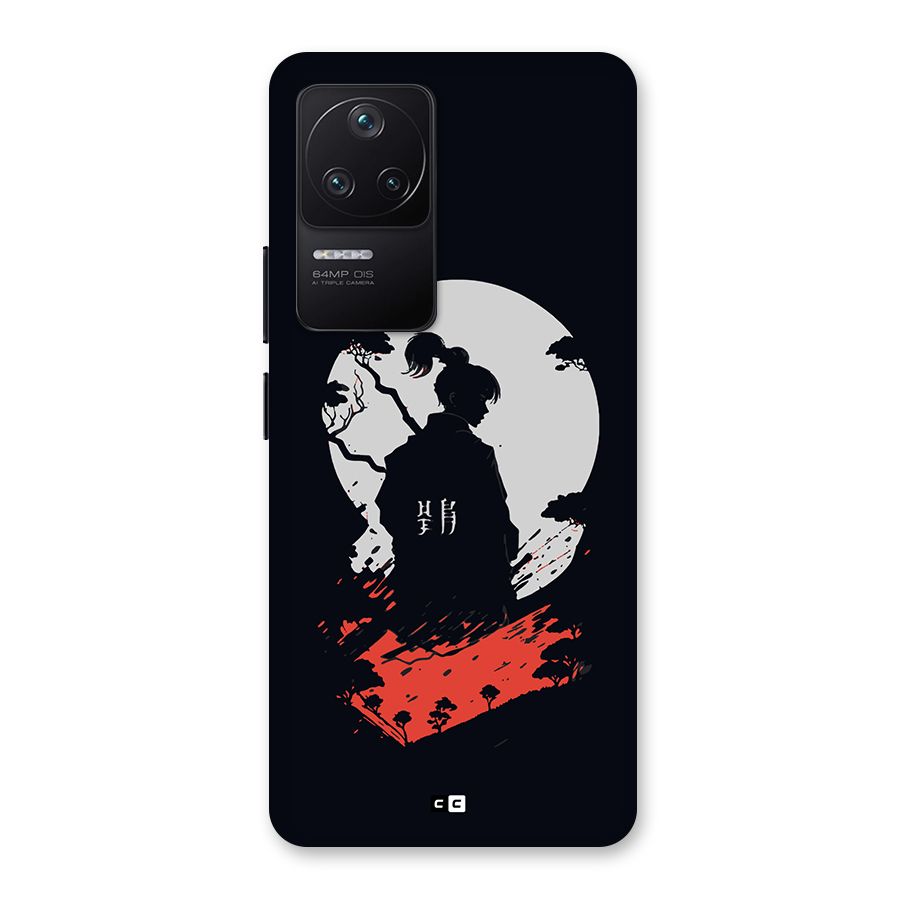 Japanese Warrior Back Case for Poco F4 5G