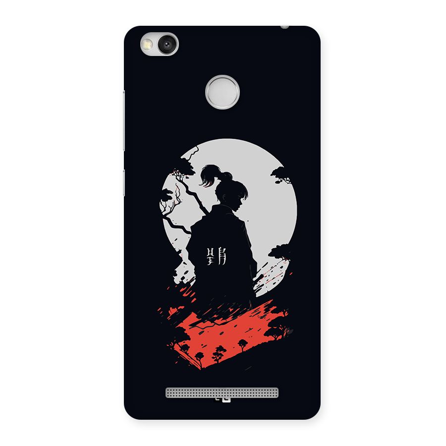 Japanese Warrior Back Case for Redmi 3S Prime