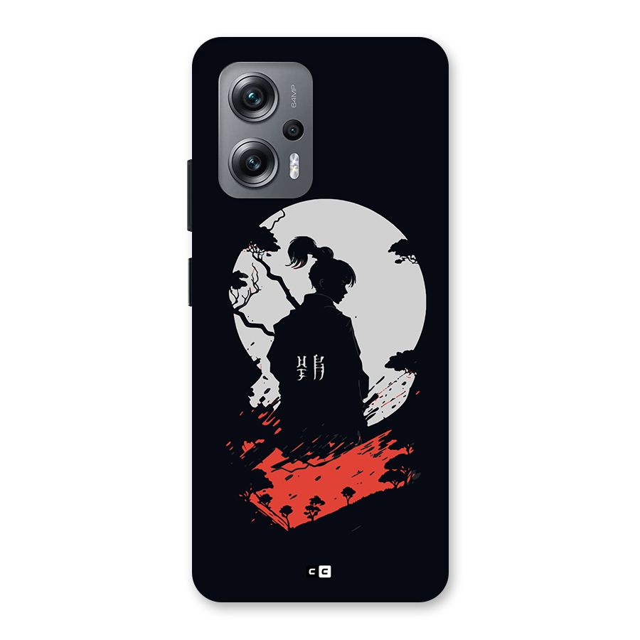 Japanese Warrior Back Case for Redmi K50i