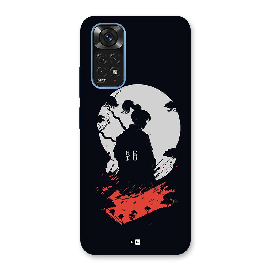 Japanese Warrior Back Case for Redmi Note 11
