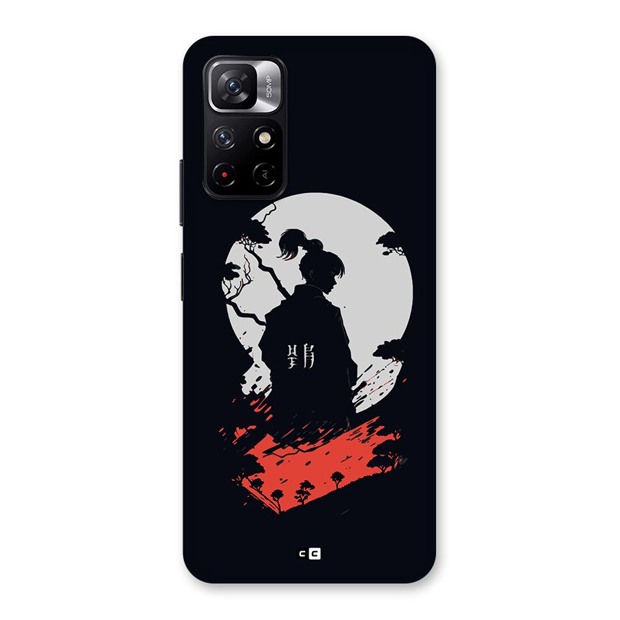 Japanese Warrior Back Case for Redmi Note 11T 5G