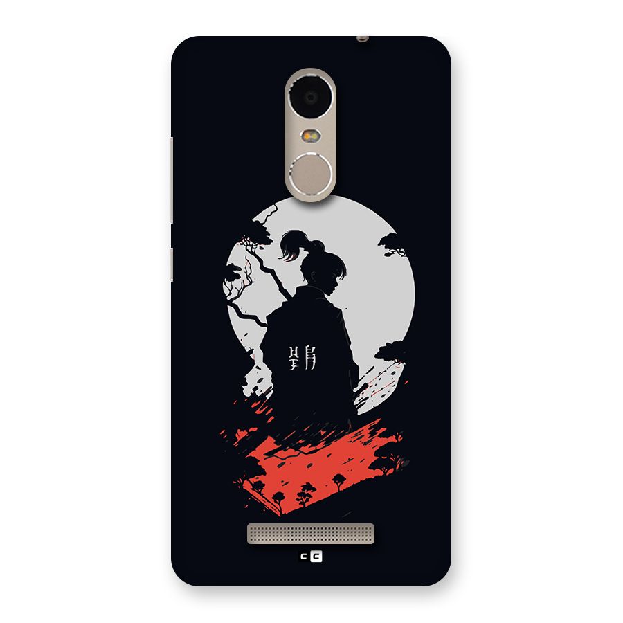Japanese Warrior Back Case for Redmi Note 3