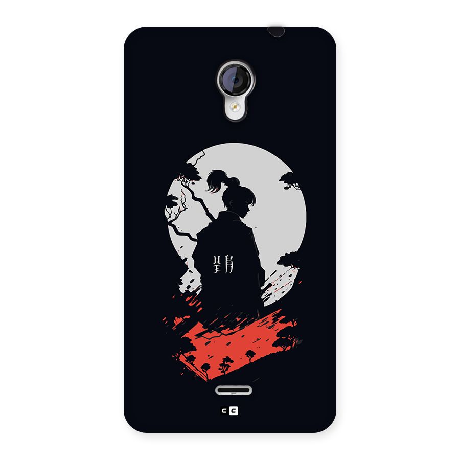 Japanese Warrior Back Case for Unite 2 A106