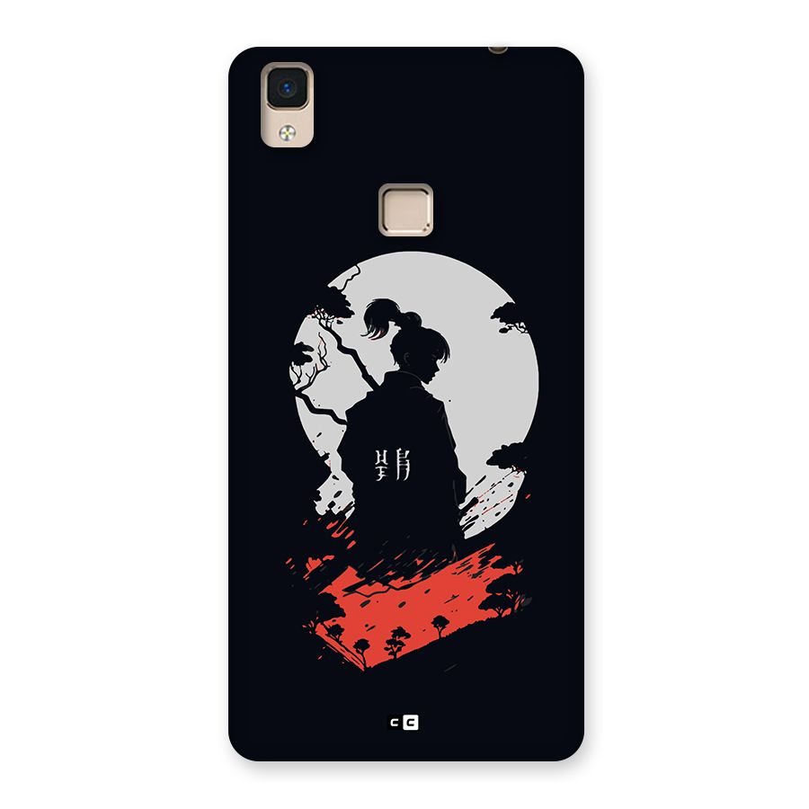 Japanese Warrior Back Case for V3 Max