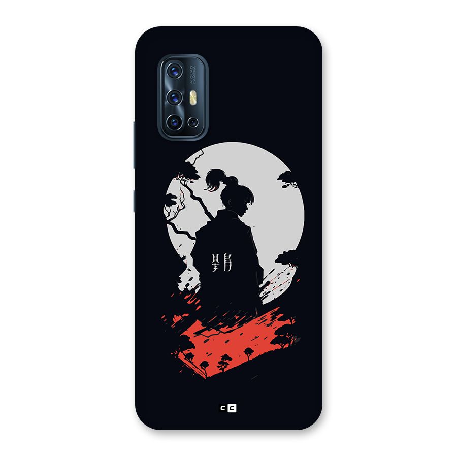Japanese Warrior Back Case for Vivo V17