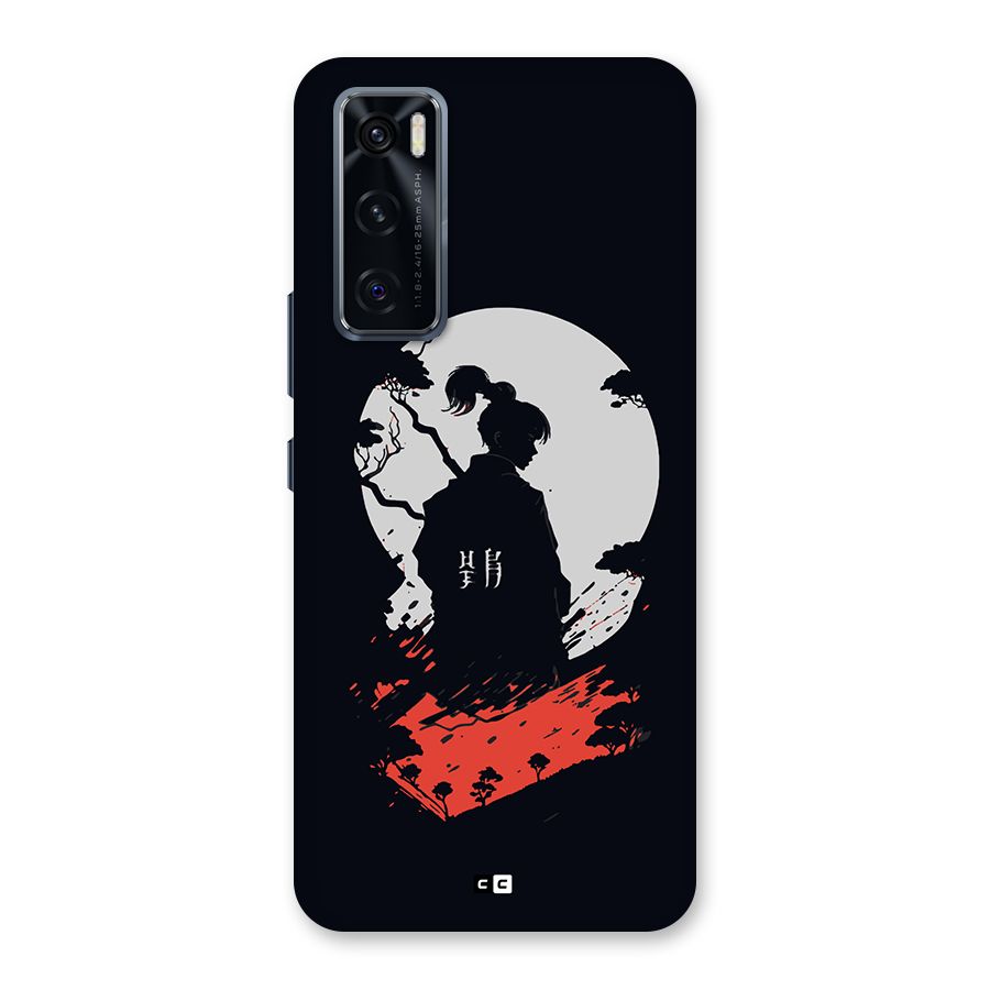 Japanese Warrior Back Case for Vivo V20 SE