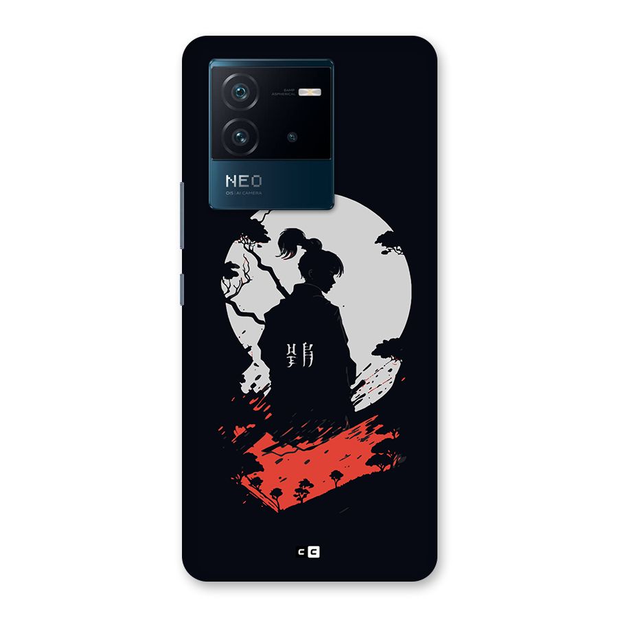 Japanese Warrior Back Case for Vivo iQOO Neo 6 5G