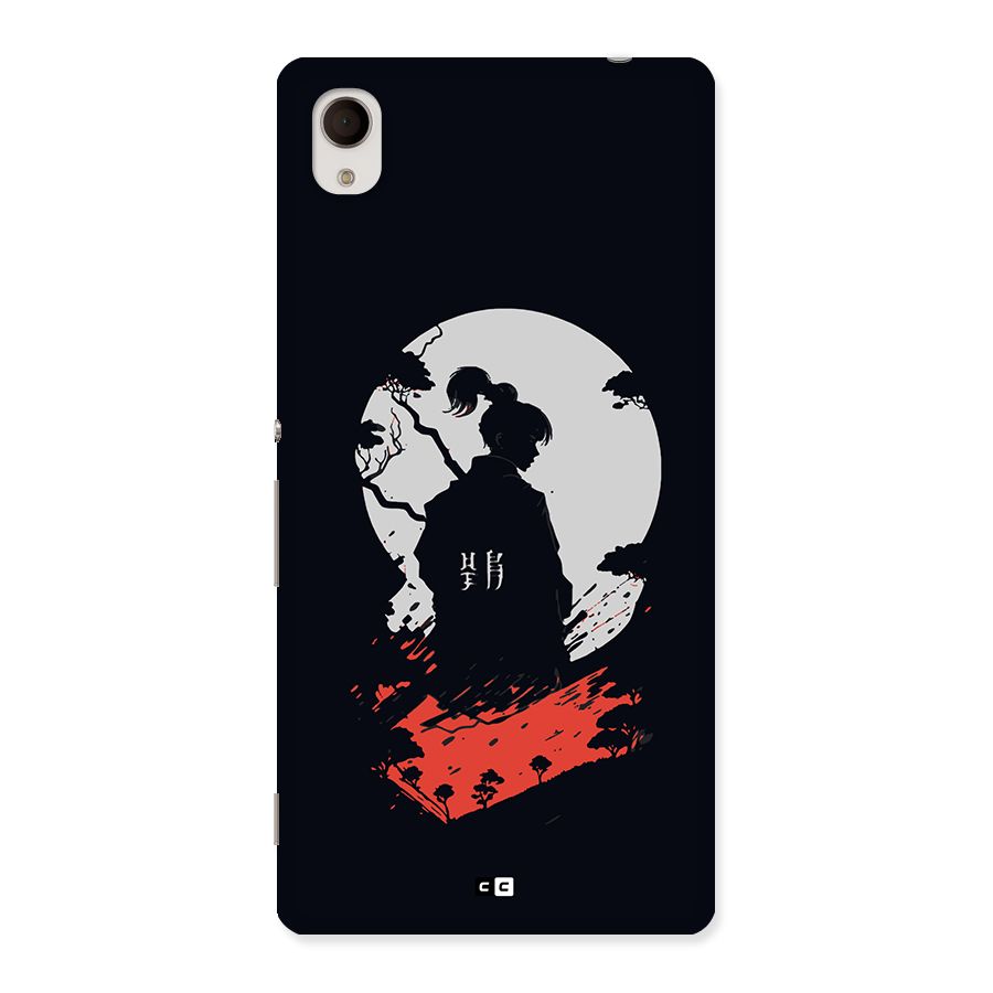 Japanese Warrior Back Case for Xperia M4 Aqua