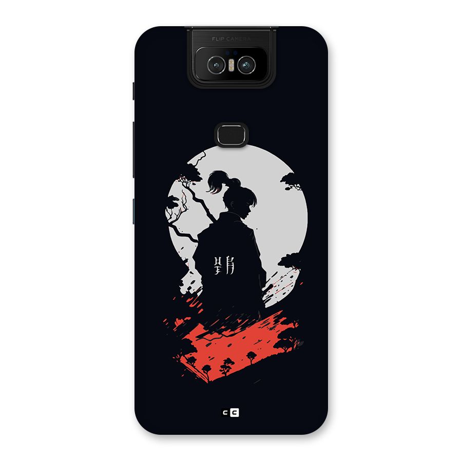 Japanese Warrior Back Case for Zenfone 6z