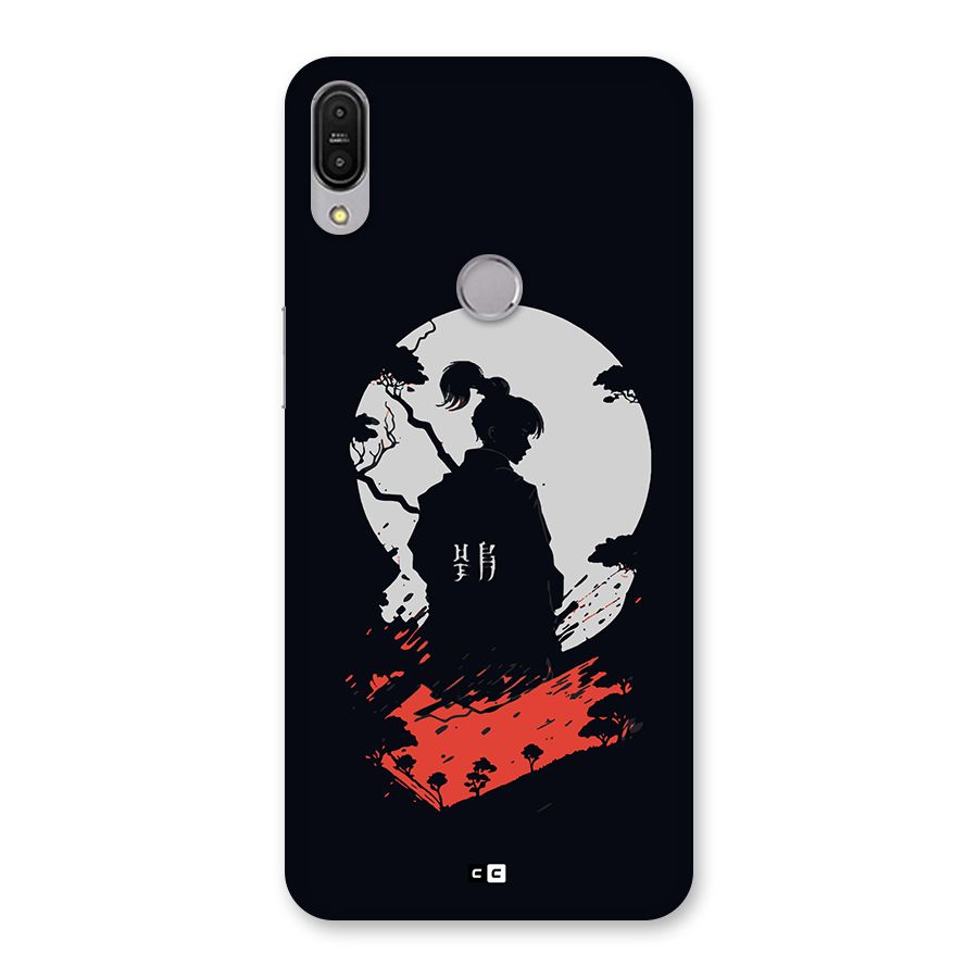 Japanese Warrior Back Case for Zenfone Max Pro M1