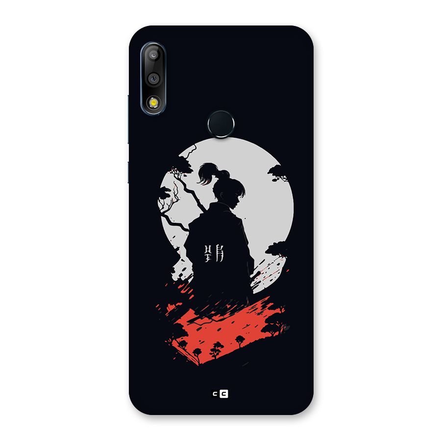 Japanese Warrior Back Case for Zenfone Max Pro M2