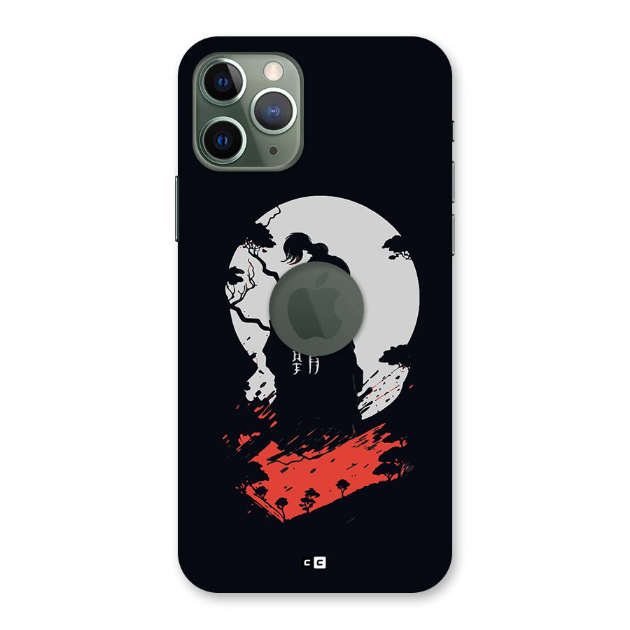 Japanese Warrior Back Case for iPhone 11 Pro Logo Cut