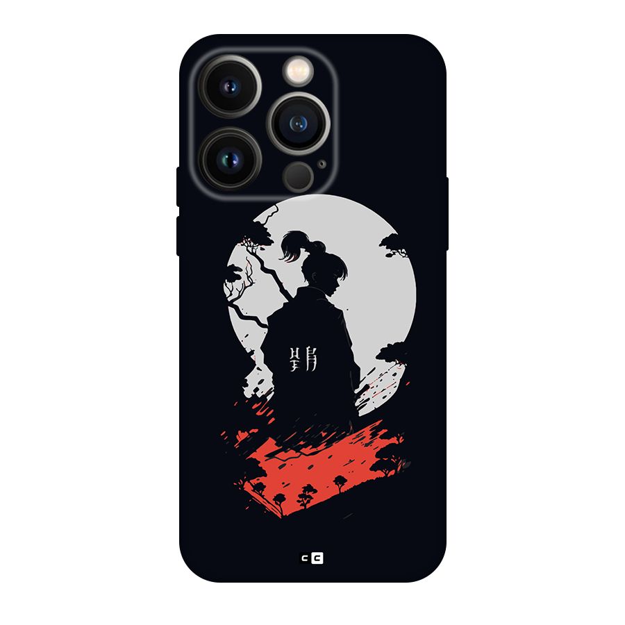 Japanese Warrior Back Case for iPhone 14 Pro