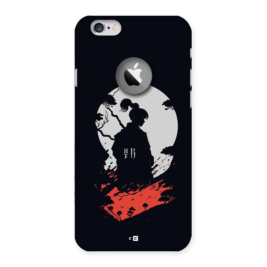 Japanese Warrior Back Case for iPhone 6 Logo Cut