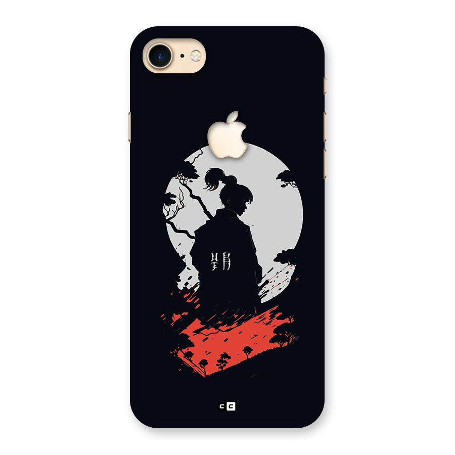 Japanese Warrior Back Case for iPhone 7 Apple Cut