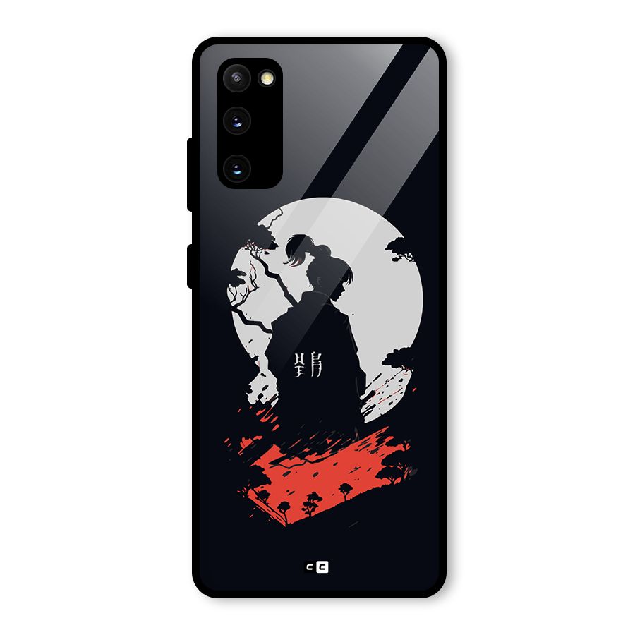 Japanese Warrior Glass Back Case for Galaxy S20 FE 5G