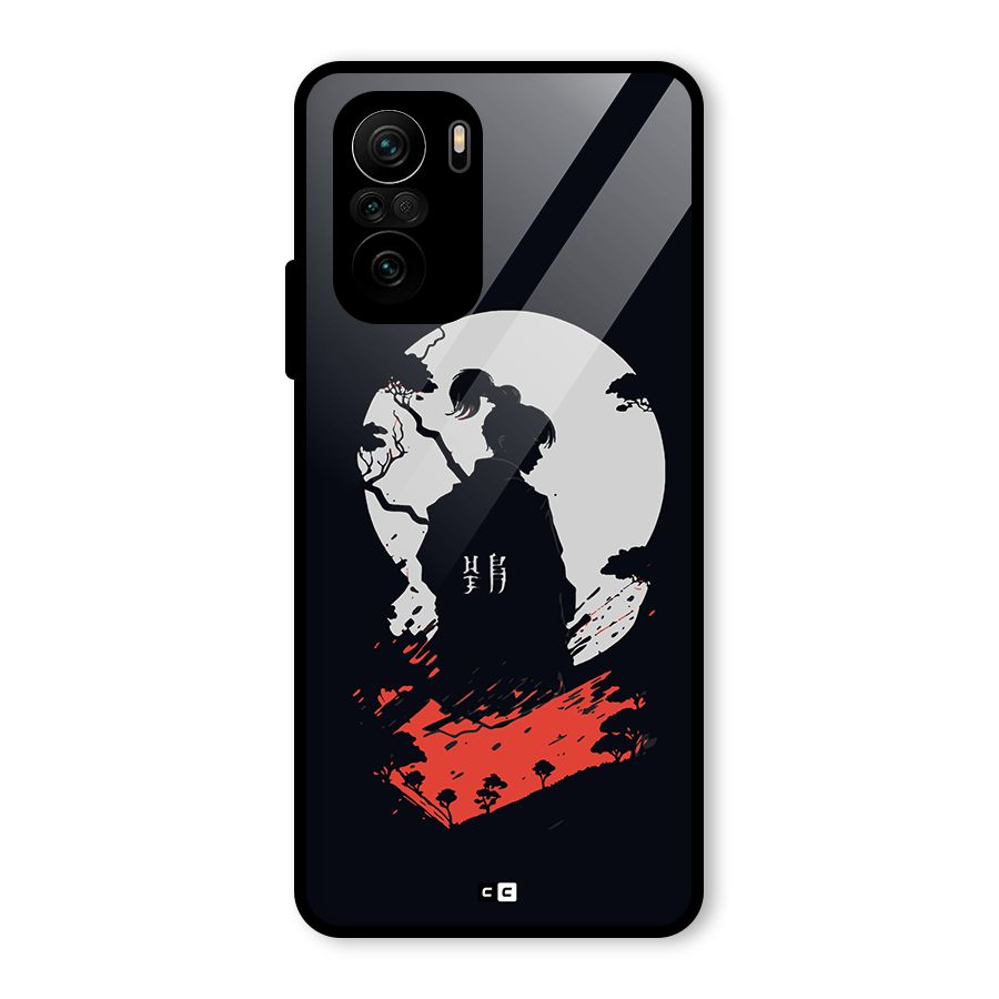 Japanese Warrior Glass Back Case for Mi 11X Pro