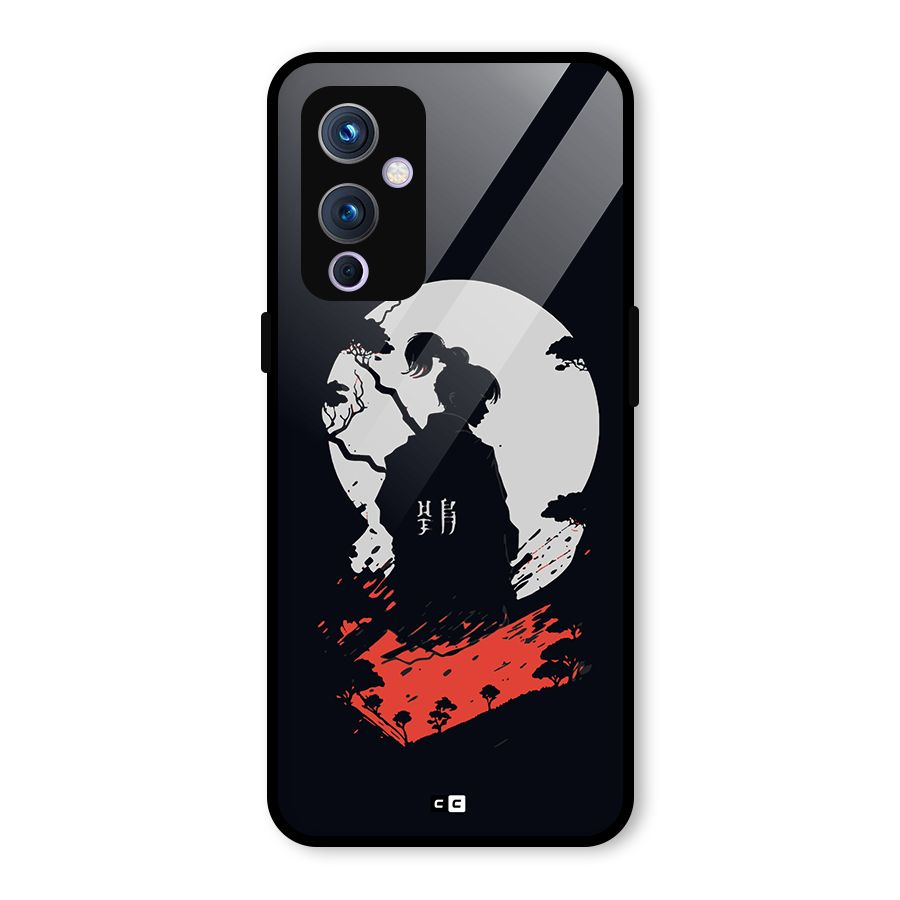 Japanese Warrior Glass Back Case for OnePlus 9